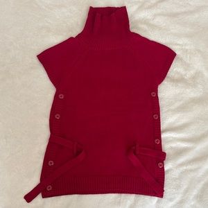 Gymboree red sweater dress.
